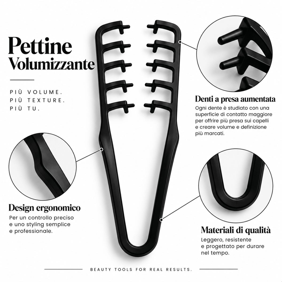 Pettine Volumizzante - Glos Cosmetics